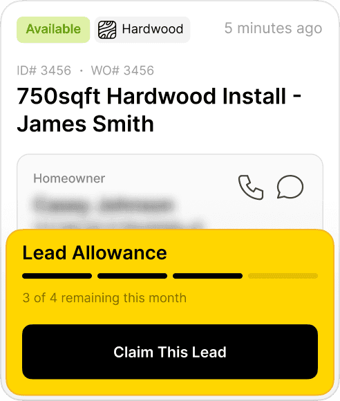 View all the job details before you pay for the lead, if you don’t like the lead - skip it!